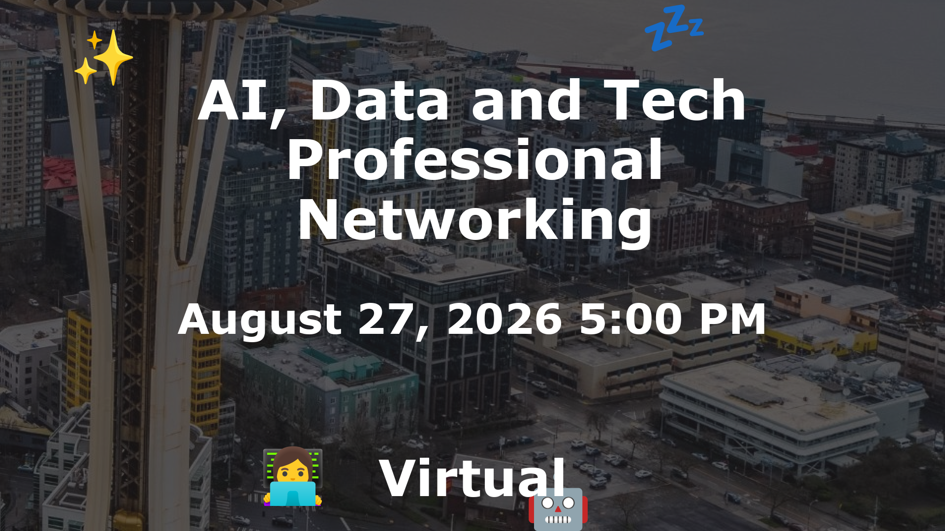 AI, Data and Tech Professional Networking event image